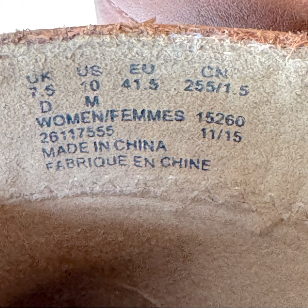 Clarks Women's Brown Leather Clogs - Picture 3 of 12